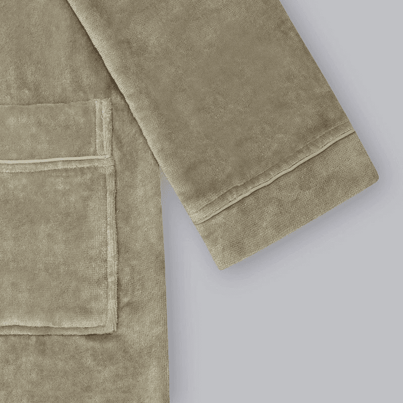 Sati Bath Robe, Large, Grey