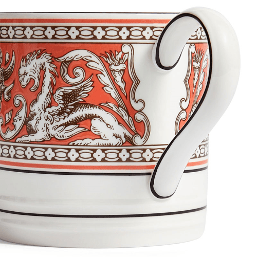 Image showing the Florentine Mug, 326ml, Salmon product.