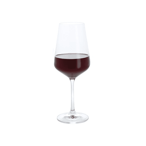 Image showing the Cheers Set of 4 Red Wine Glasses, 450ml, Clear product.