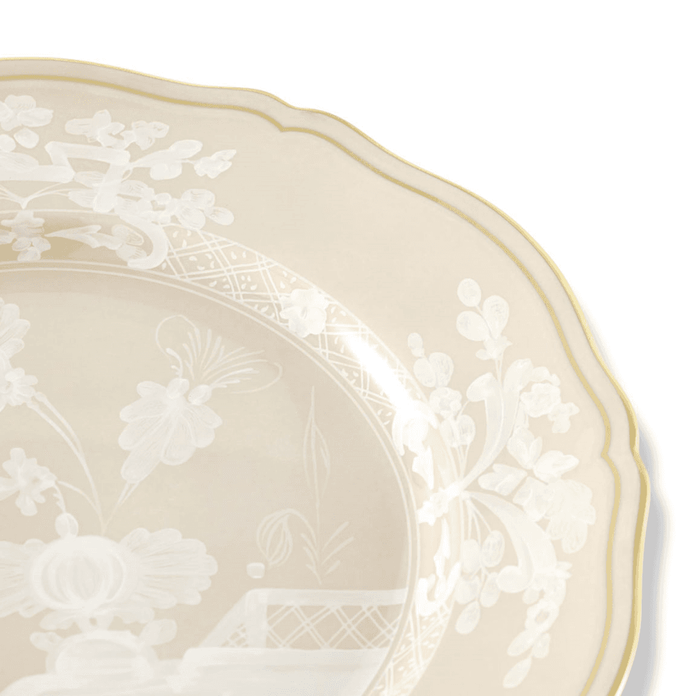 Oriente Italiano Dinner Plate, Meringa