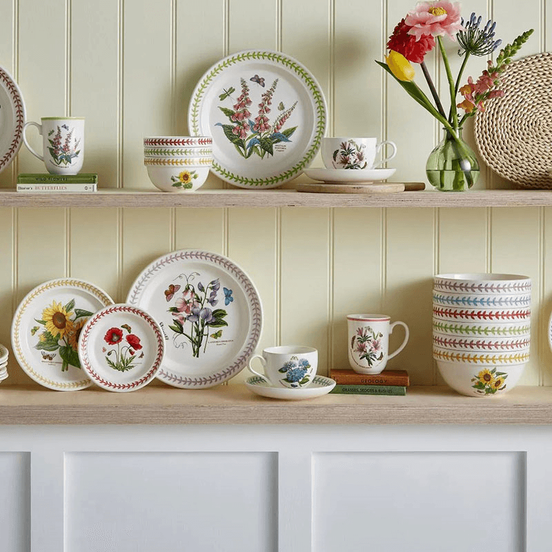 Botanic Garden Meadow Set of 6 Salad Plates, Multi