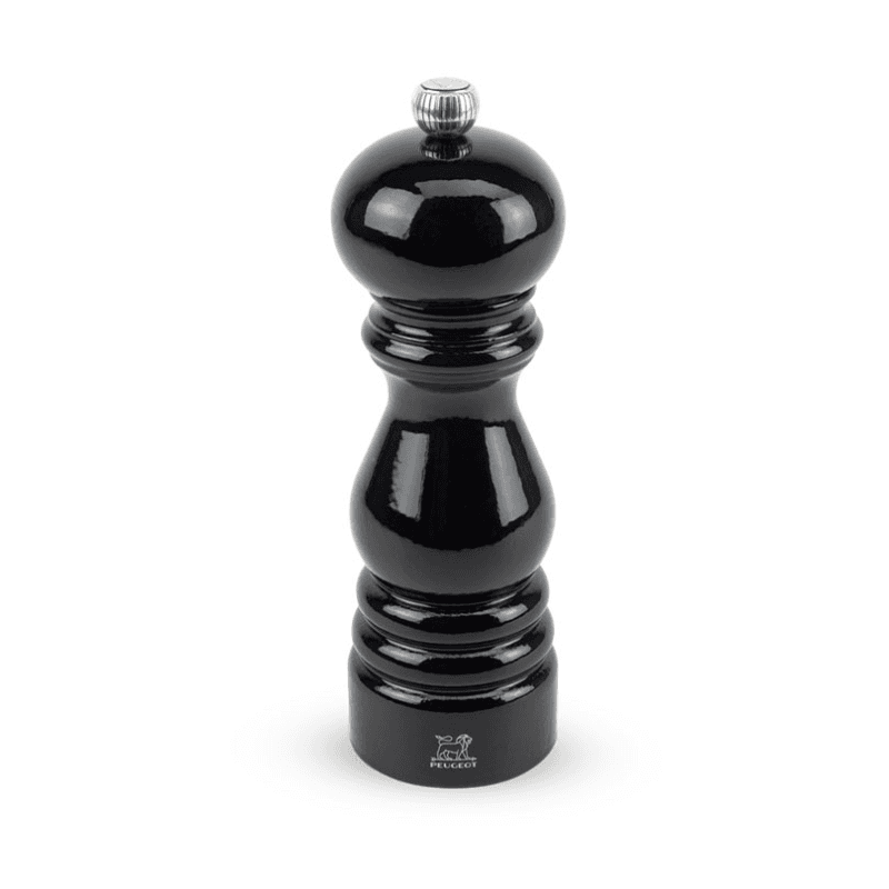 Peugeot Pepper Mill- Paris, 12cm, Black Lacquer
