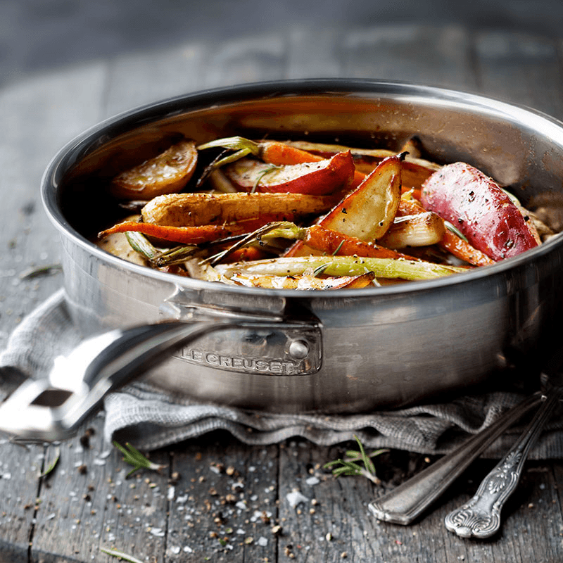 Classic 3-ply Saute Pan, 24cm, Stainless Steel