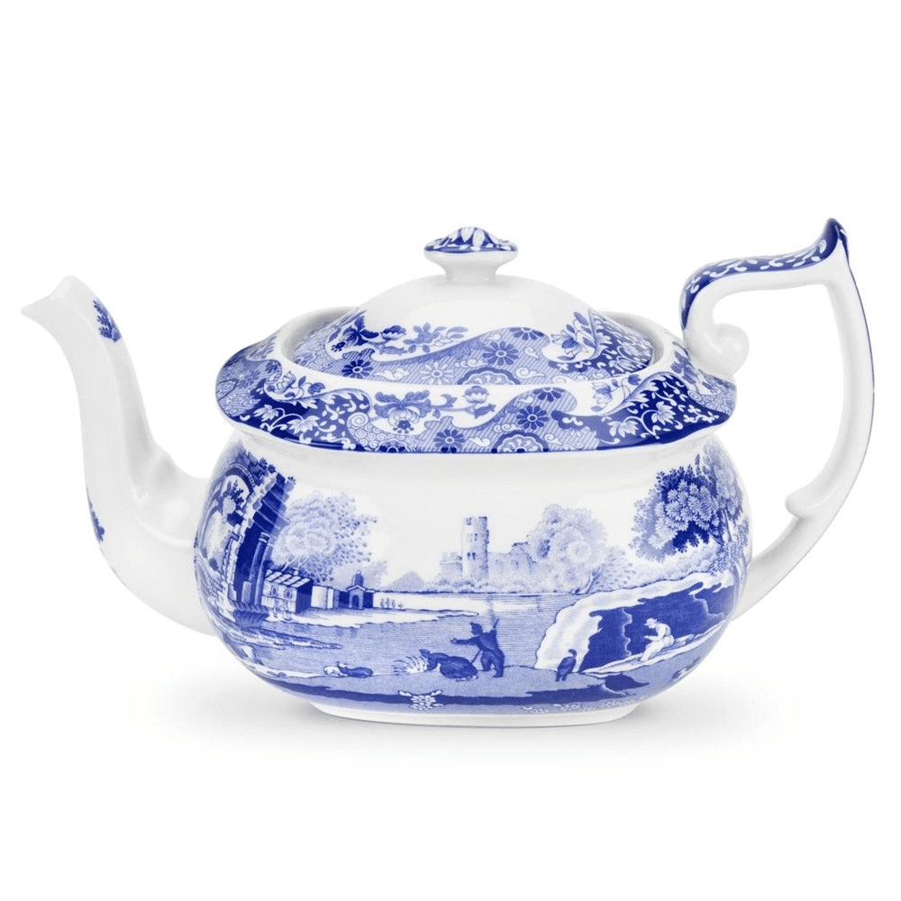 Blue Italian Teapot, 1.1 litre