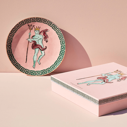 Image showing the Il Viaggio di Netunno - Neptune Centerpiece/charge plate, 33cm product.