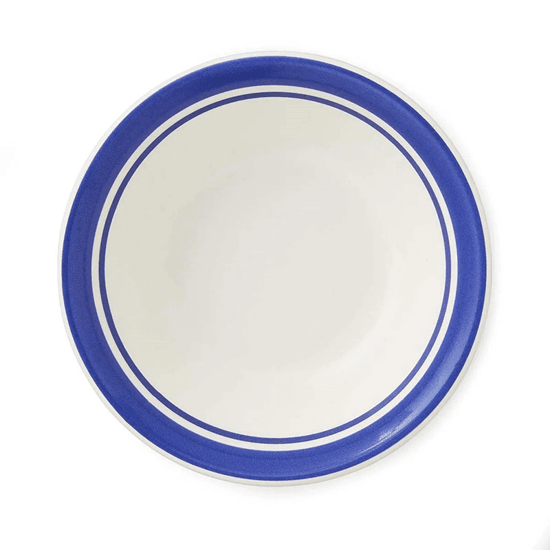 Potter's Stripe Set of 4 Bowls, Blue