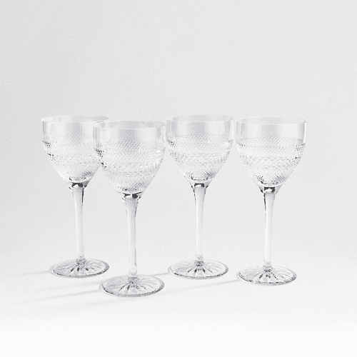 Image showing the Huxley Set of 4 Red Wine Glasses, Clear product.