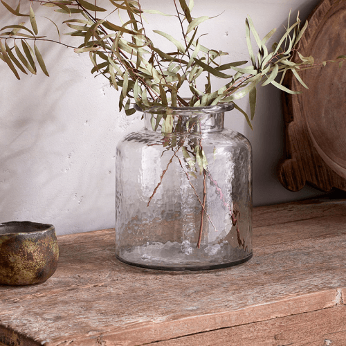 Image showing the Akra Vase, Clear product.