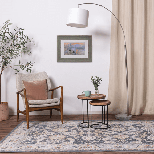 Image showing the Flores farah classic persian border rug, 160 x 230cm, Multi product.