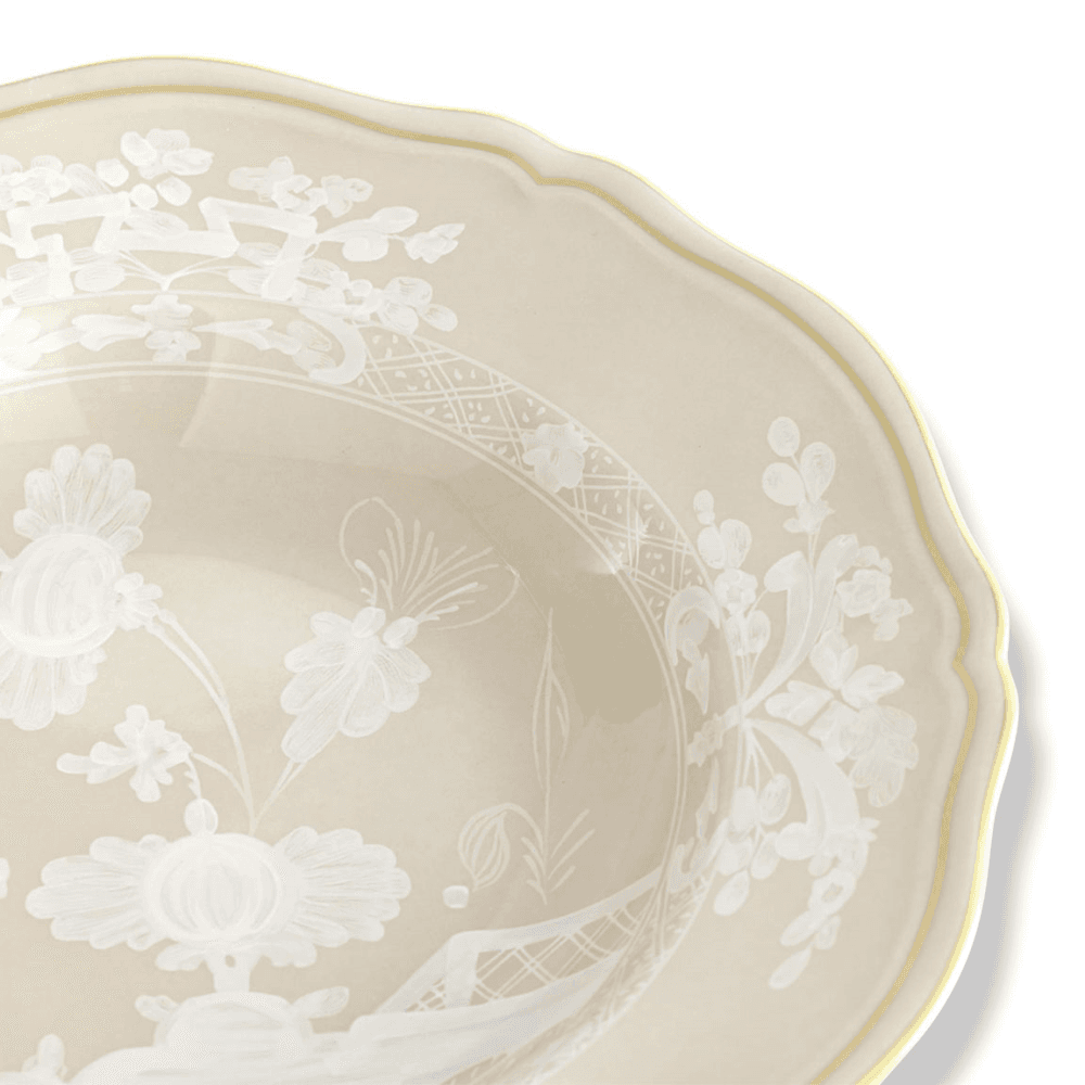 Oriente Italiano Soup Plate, Meringa