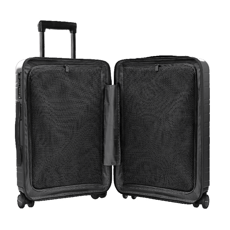 M5 Essential Cabin Suitcase, H55 x W20 x L40cm, Glossy Graphite