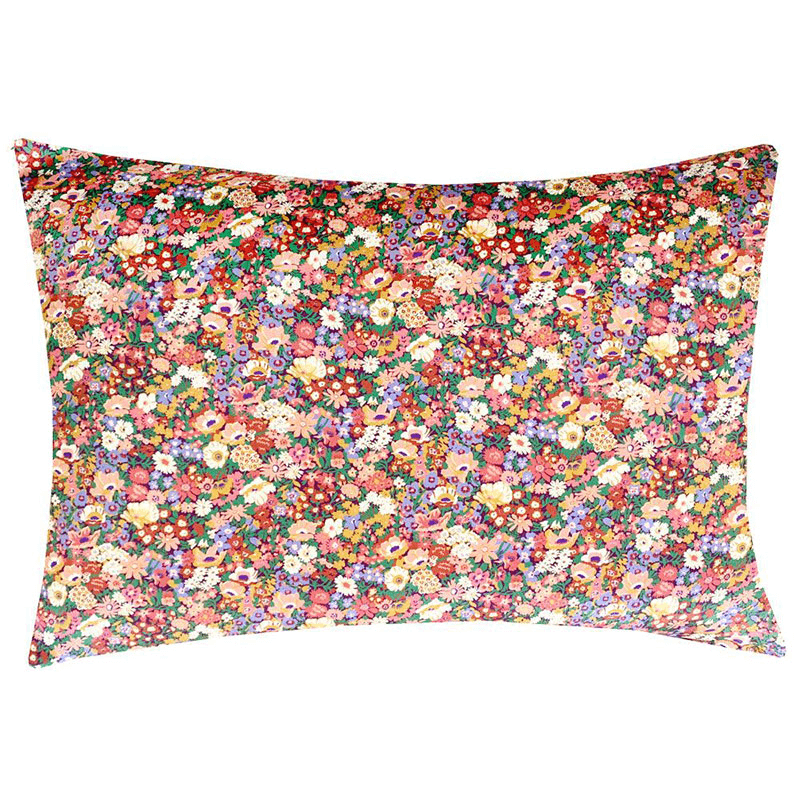 Thorpeness Pair of Silk Pillowcases, Single, Multi