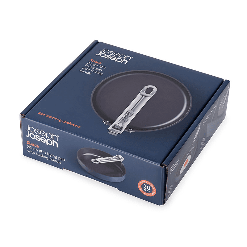 Space Folding Frying Pan, 20cm, Midnight Blue