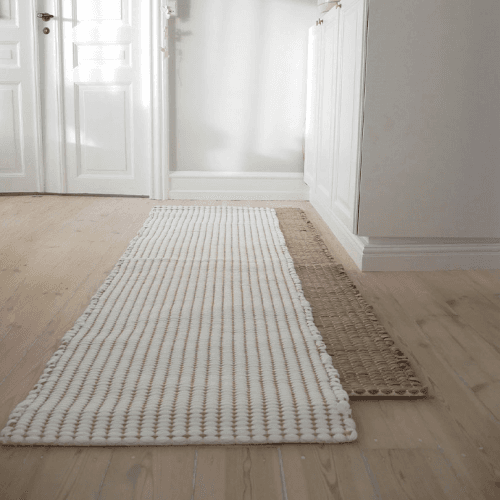Image showing the Walnut Rug, H60 x W150cm, Ivory product.