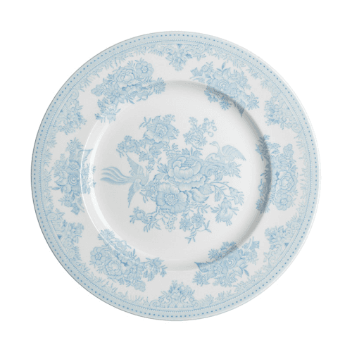 Image showing the Asiatic Pheasants Plate, D25cm, Blue product.