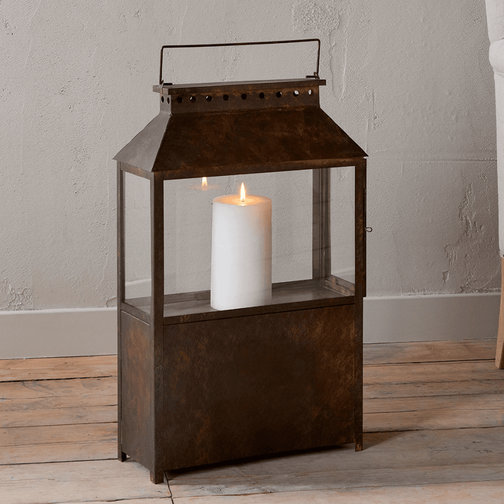 Akoko Patina Wide Lantern