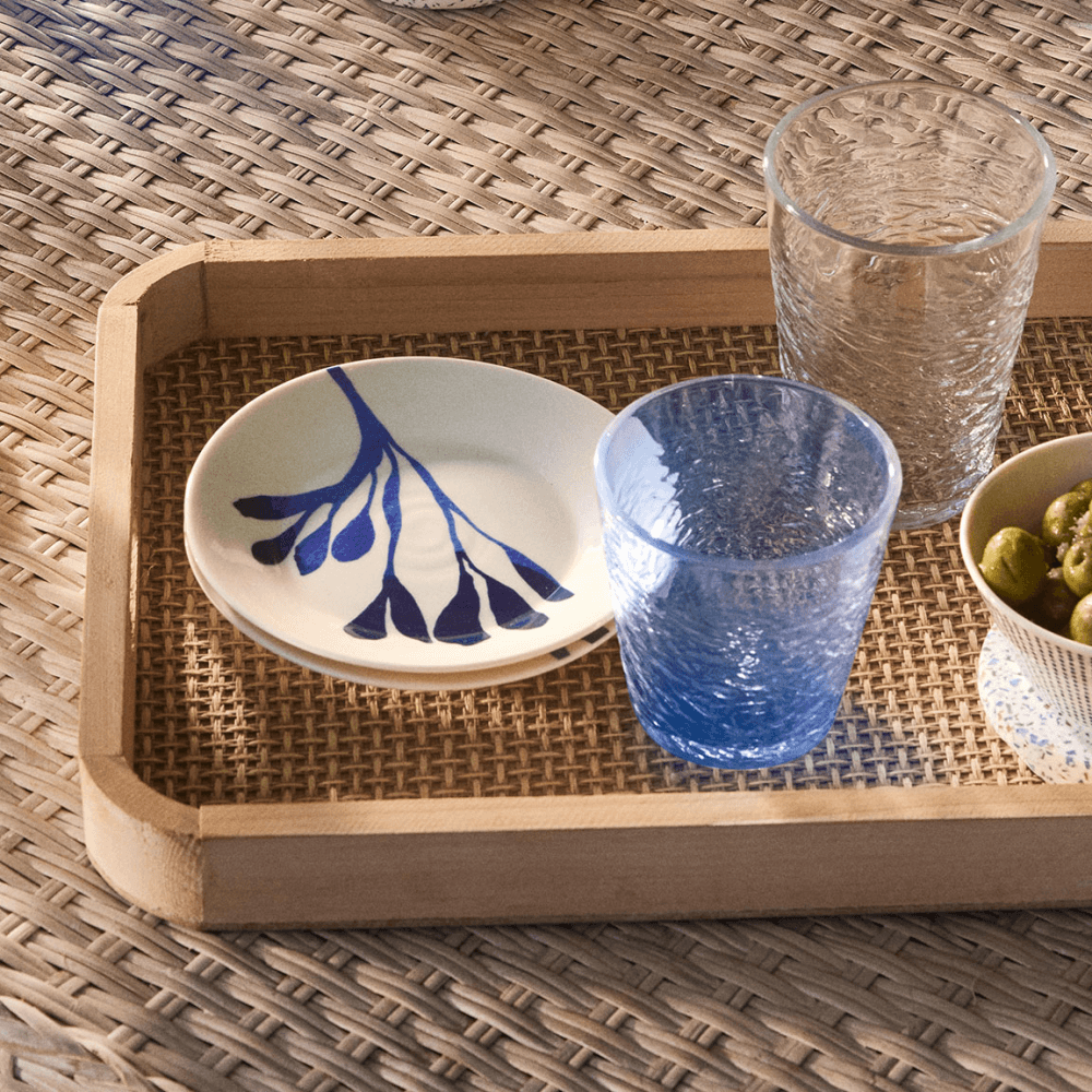Pacific Set of 4 Side Plates, Blue