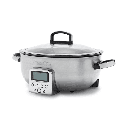 Image showing the Non-Stick Multicooker, 5.6L, Stainless Steel product.