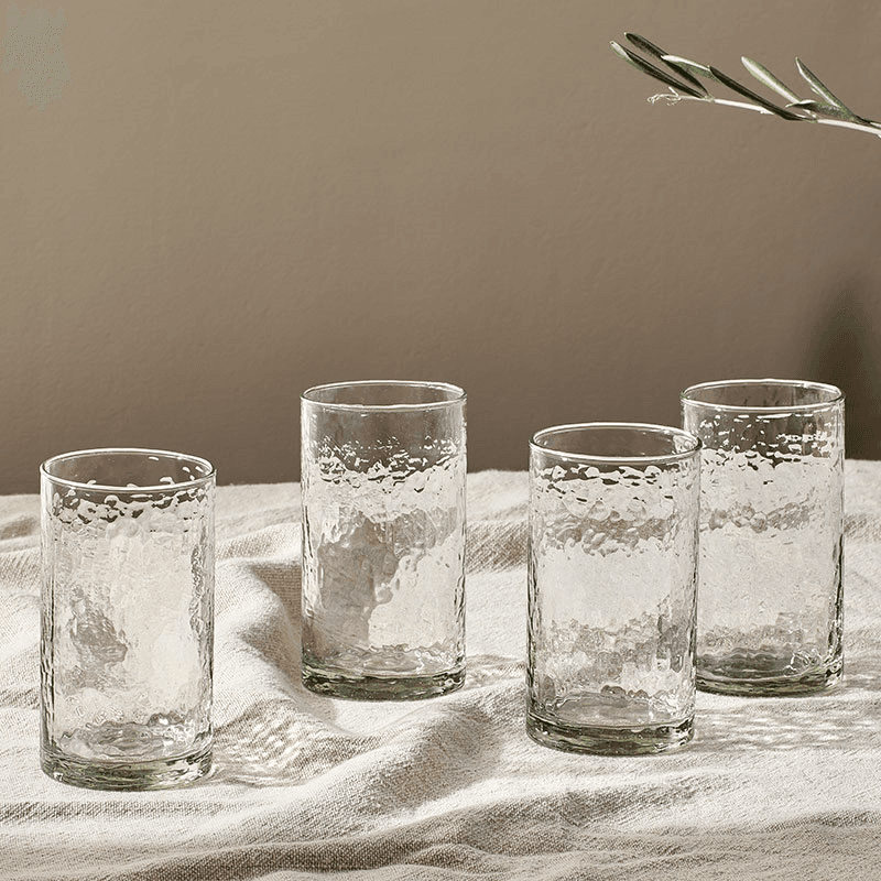 Yala Set of 4Highball Glasses, 300ml, Clear