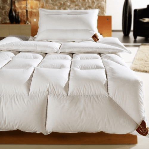 Image showing the The Sapphire Super king size duvet 11 tog, 260 x 220cm, White product.