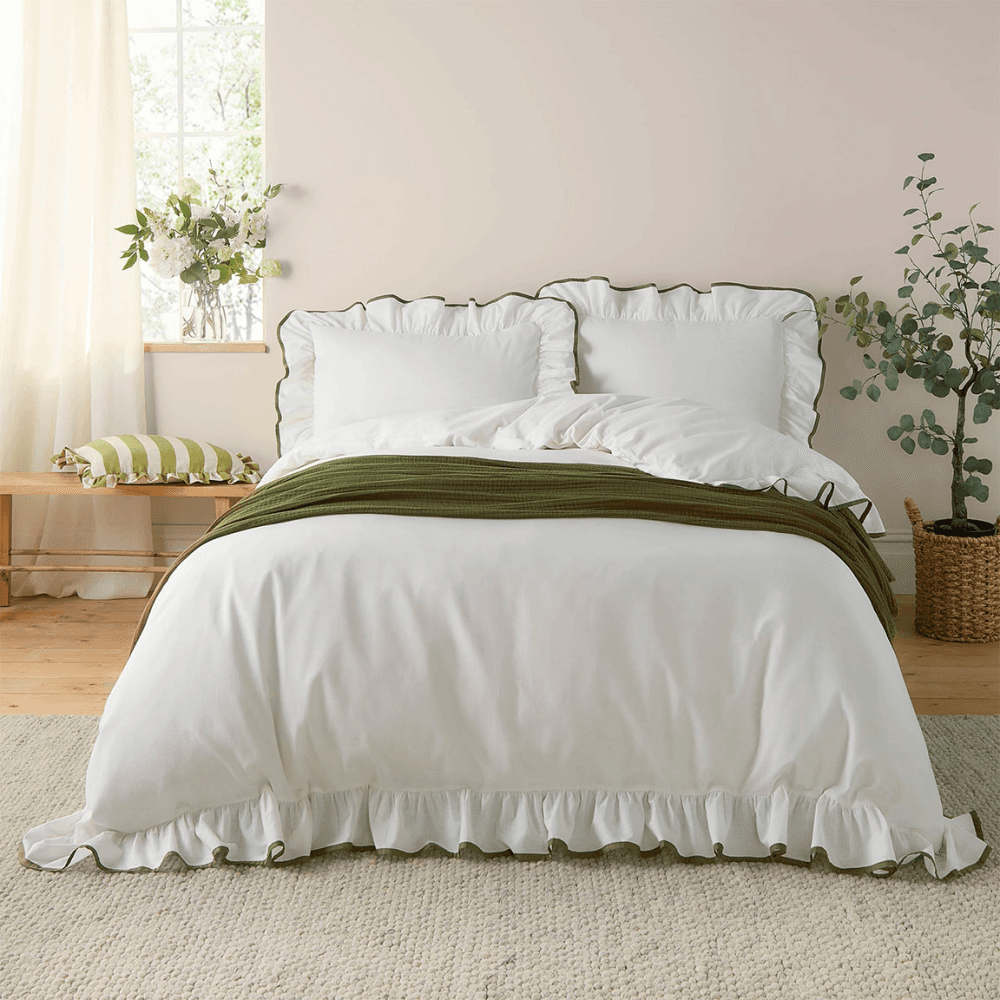 Blousey Ruffle Duvet Cover Set