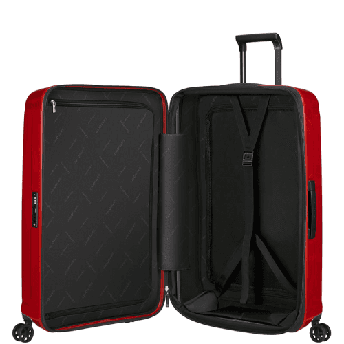 Image showing the Nuon Suitcase, H75 x L49 x W30/33cm, Metallic Red product.