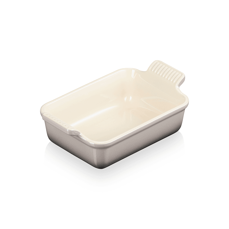 Stoneware Rectangular dish, 19 x 13.8 x 5.5cm - 1.1 litre, Flint