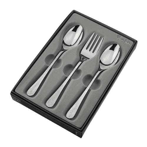Image showing the Skye 3 Piece Serving Set, Stainless Steel product.