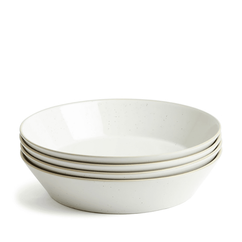 Urban Dining Set of 4 Bowls, D25cm, White