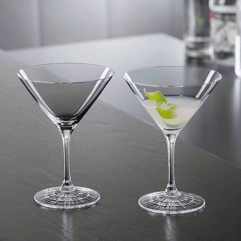 Perfect Serve Set of 4 Cocktail Glasses, 165ml, Clear