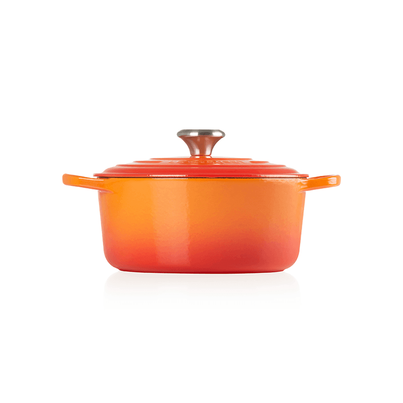 Signature Cast Iron Round casserole, 30cm - 8.1 litre, Volcanic