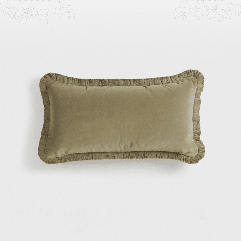 Margeaux Cushion, 35 x 60cm, Lichen
