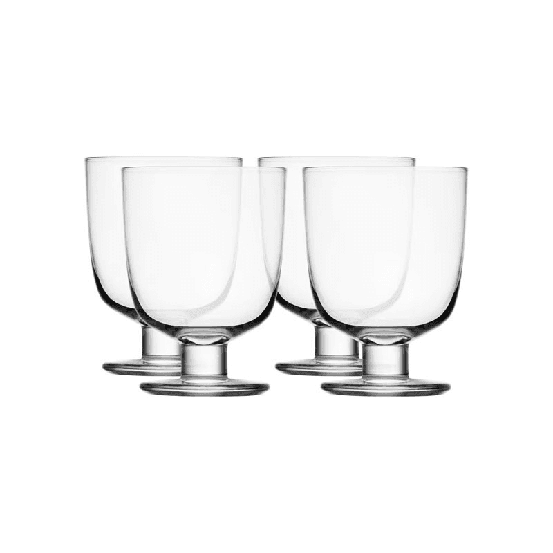 Lempi Set of 4 Goblets, Clear
