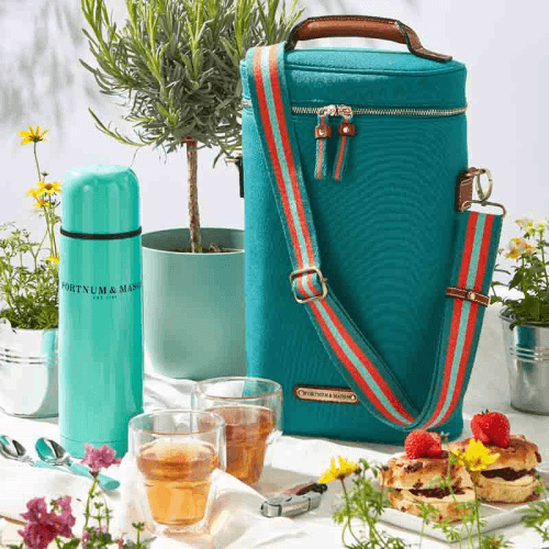 Image showing the Fortnum's Canvas Drinks Pack, Eau de Nil product.