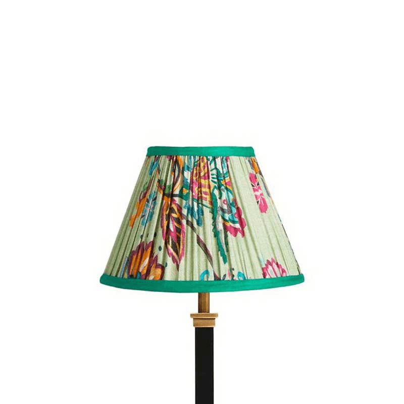 Empire Shade, 20cm, green Paisley by Matthew Williamson