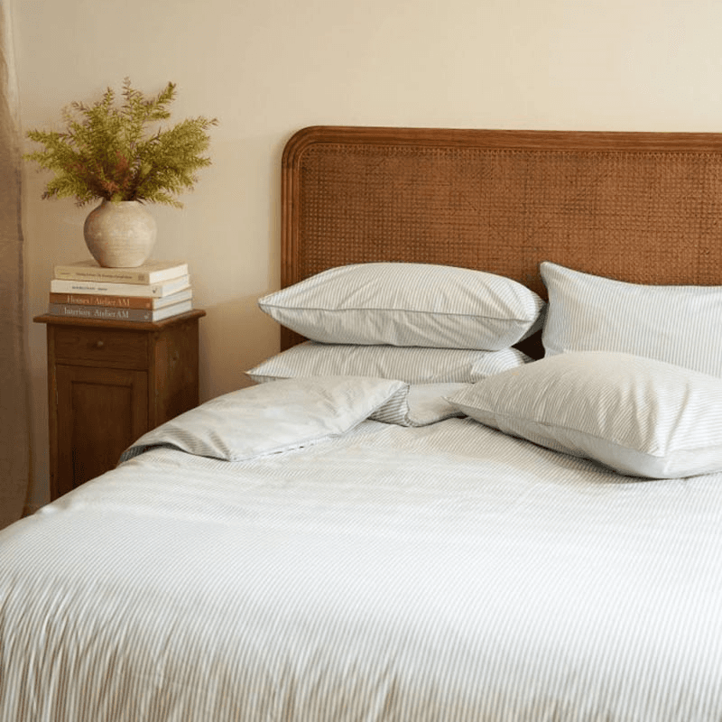 The Stripe 200 Thread Count Pair of Pillowcases
