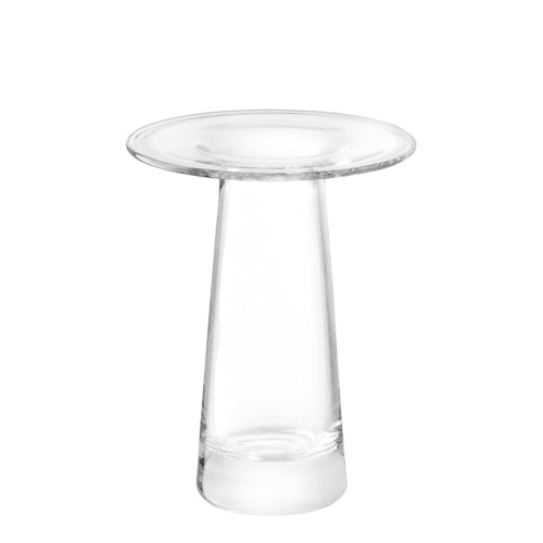Image showing the Victoria Vase, H15cm, Clear product.