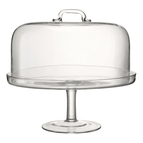 Image showing the Serve Cakestand and dome, 26.5/24cm, clear product.