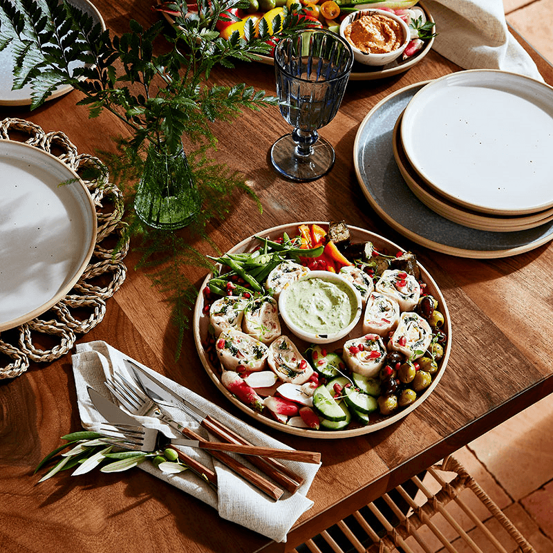 Minerals Set of 4 Dinner Plates