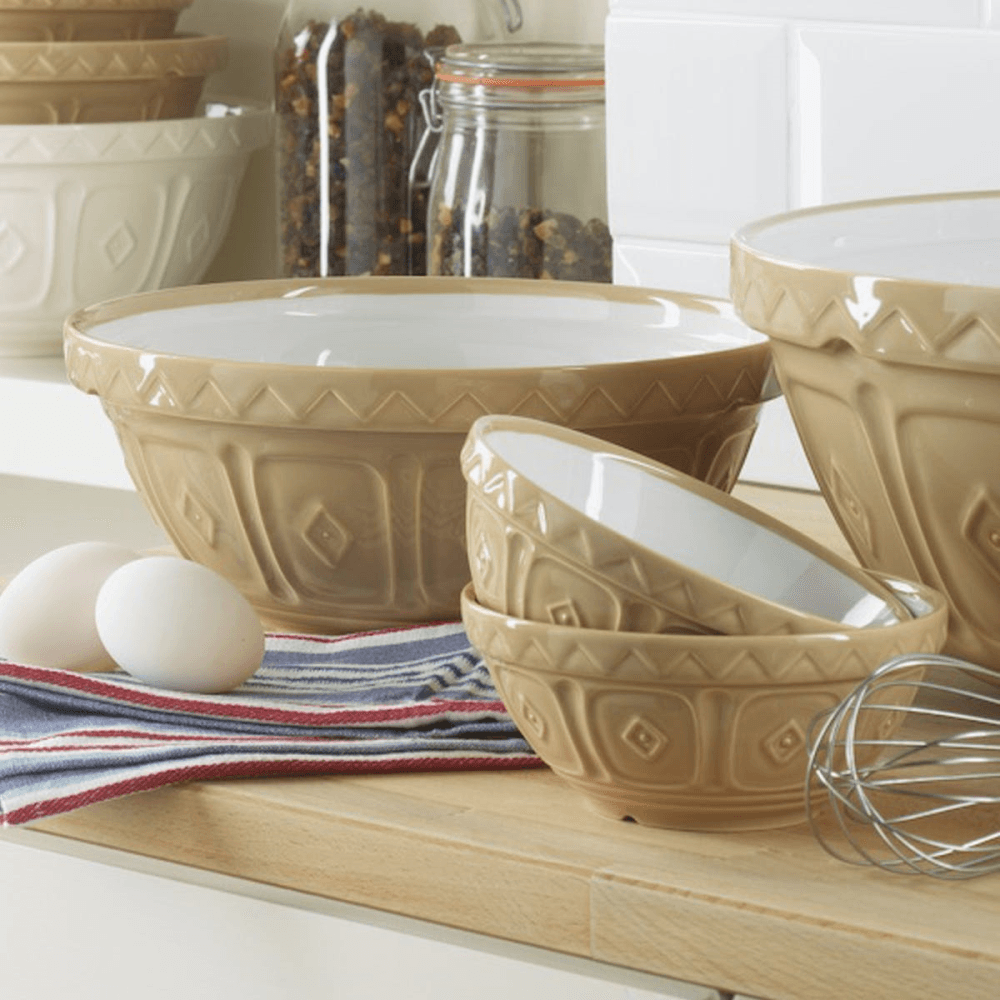 Cane Mixing Bowl, Traditional, 21cm