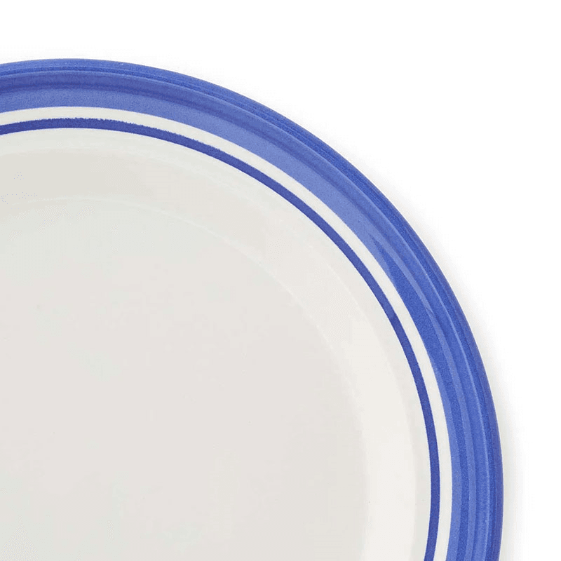 Potter's Stripe Set of 4 Salad Pates, Blue