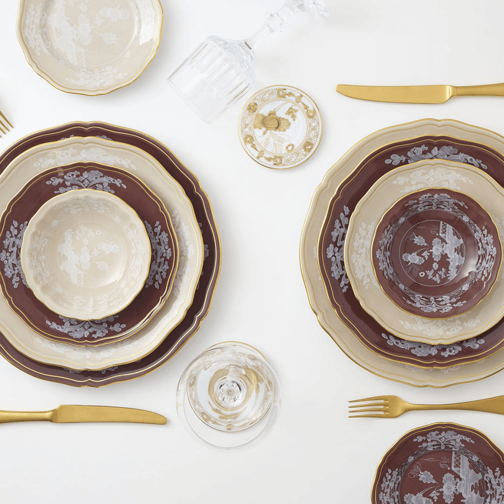 Oriente Italiano Soup Plate, Meringa