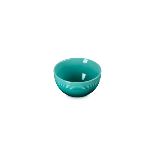 Image showing the Stoneware Coupe Snack Bowl, Bleu Riviera product.
