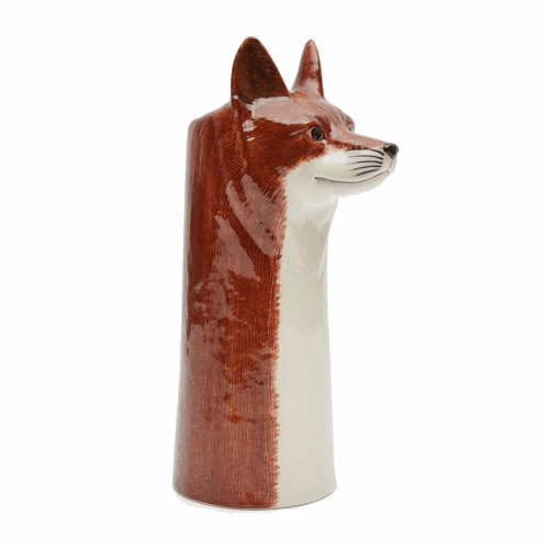 Image showing the Fox Large Flower Vase, H28cm, Brown product.