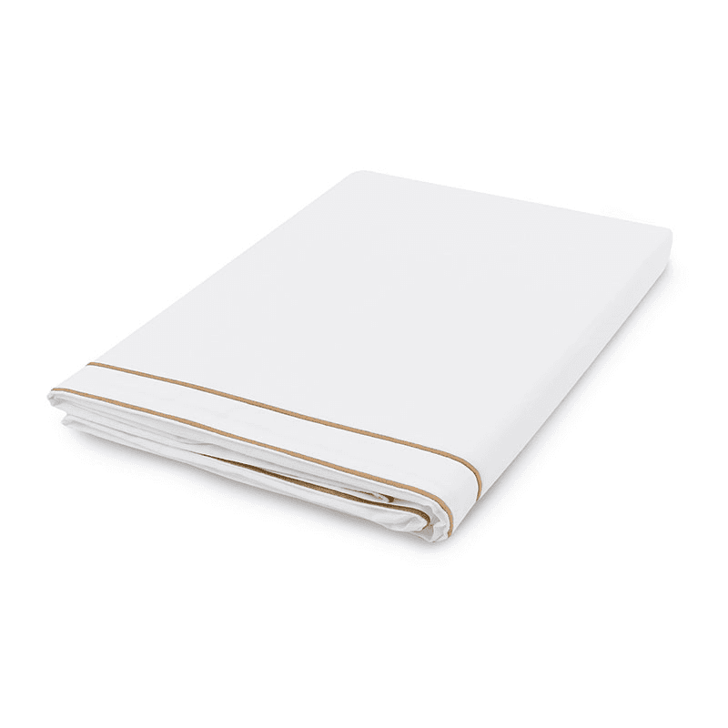 Frame Two Corded Duvet Cover, Double, Bronzed Umber