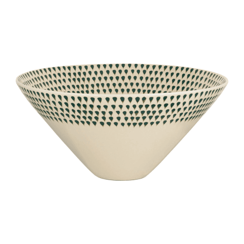 Image showing the Juniper Drop Serving Bowl, Green product.