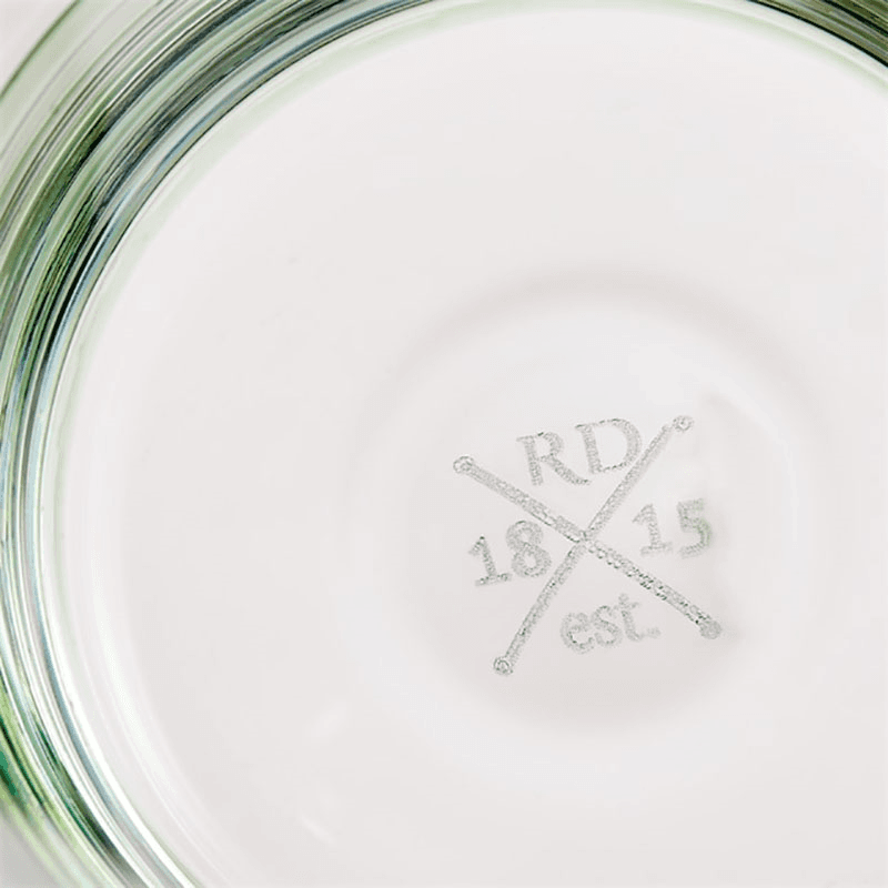 1815 Glass Set of 4 Tumblers, 350ml, Green