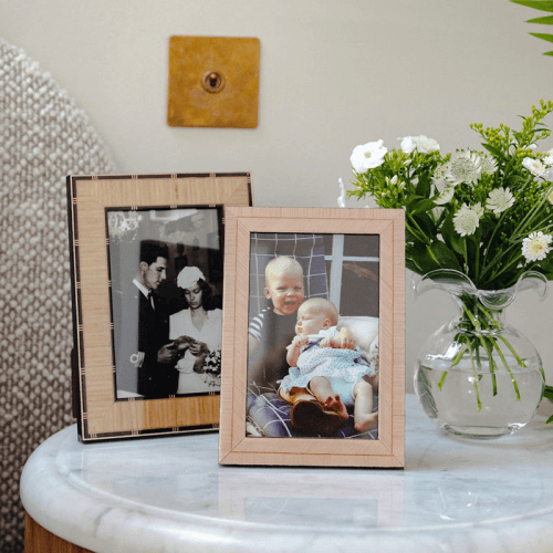 Image showing the Alice Photo Frame, Brown product.