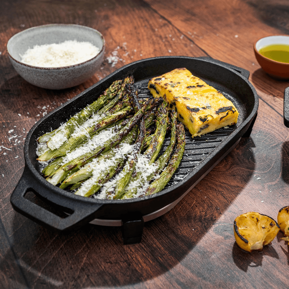 Cast Iron Grizzler Pan, Black