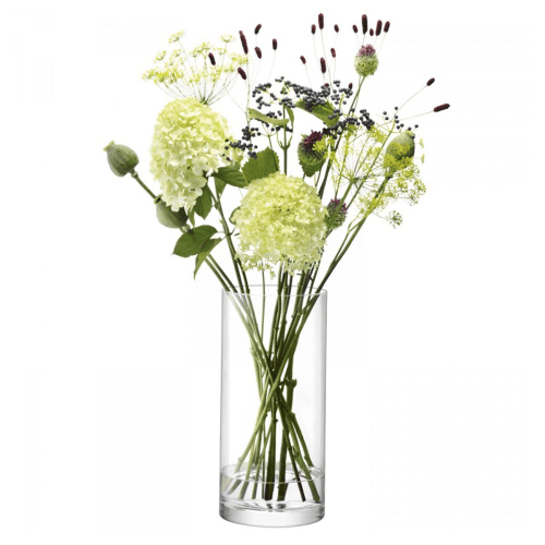 Image showing the Column Vase, H36 cm, Clear product.